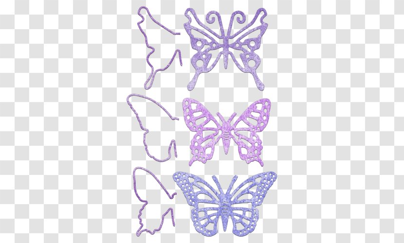 Butterfly Die Cutting Paper - Wing - Machine Transparent PNG