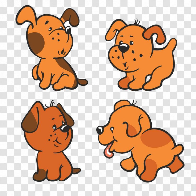 Puppy Dog Cartoon Drawing - Like Mammal Transparent PNG