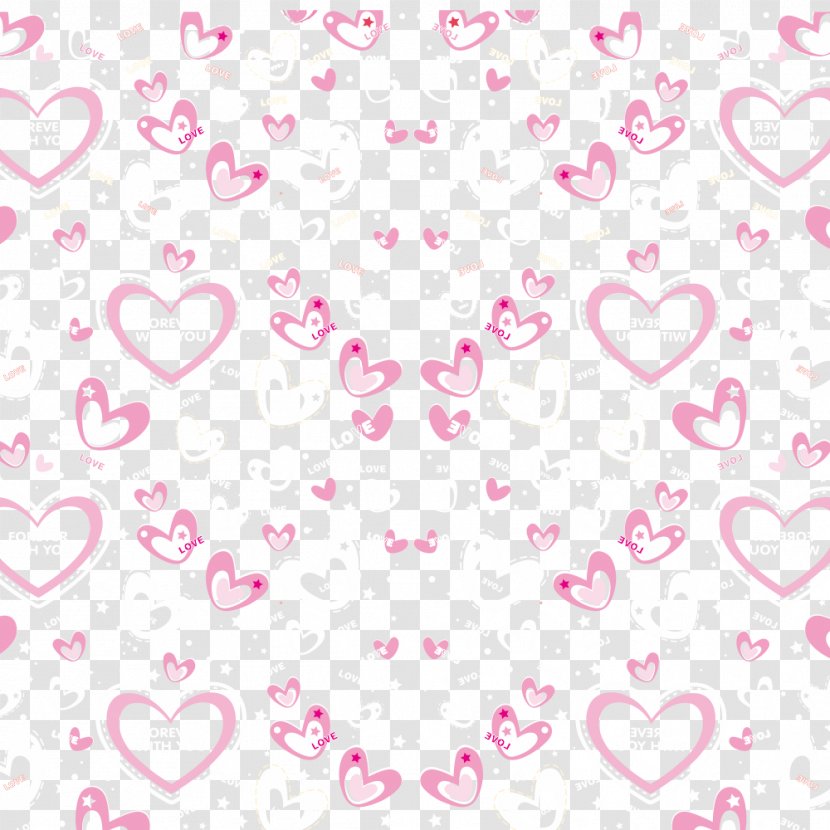 Love Euclidean Vector - Petal - Pink Background Transparent PNG