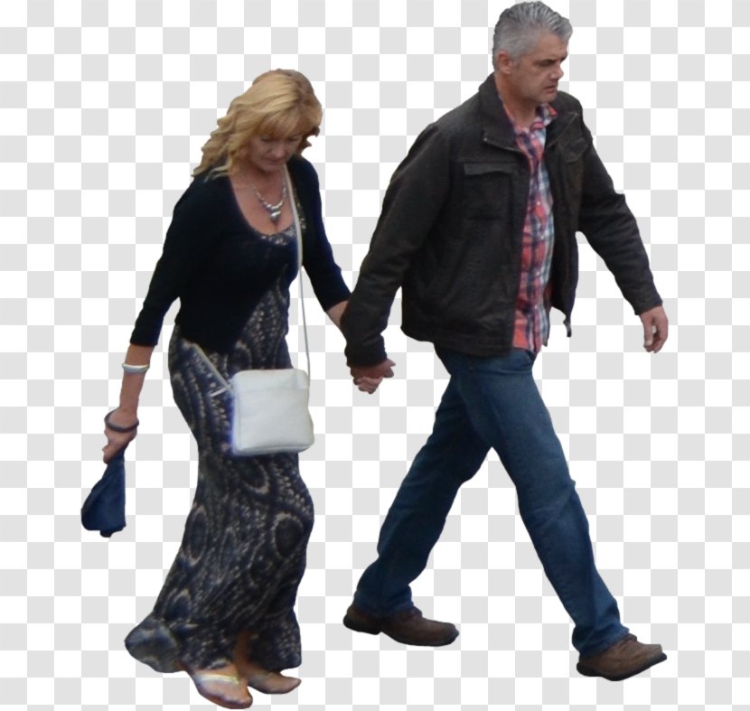 Walking Old Age - Rendering - Walk Transparent PNG