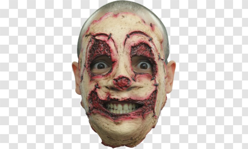 Latex Mask Serial Killer Halloween Costume - Frame - Horror Transparent PNG