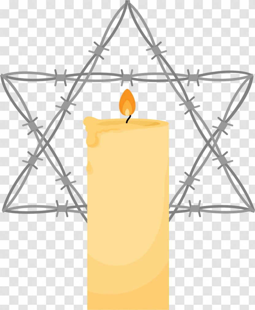 Hexagram Chakra - Anahata - Candles Wire Star Of David Transparent PNG