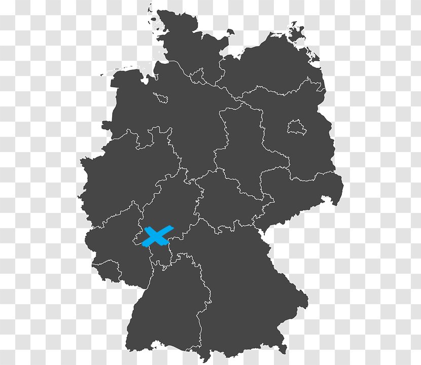Germany Vector Map German Federal Election, 2017 Contour Line - Topographic Transparent PNG
