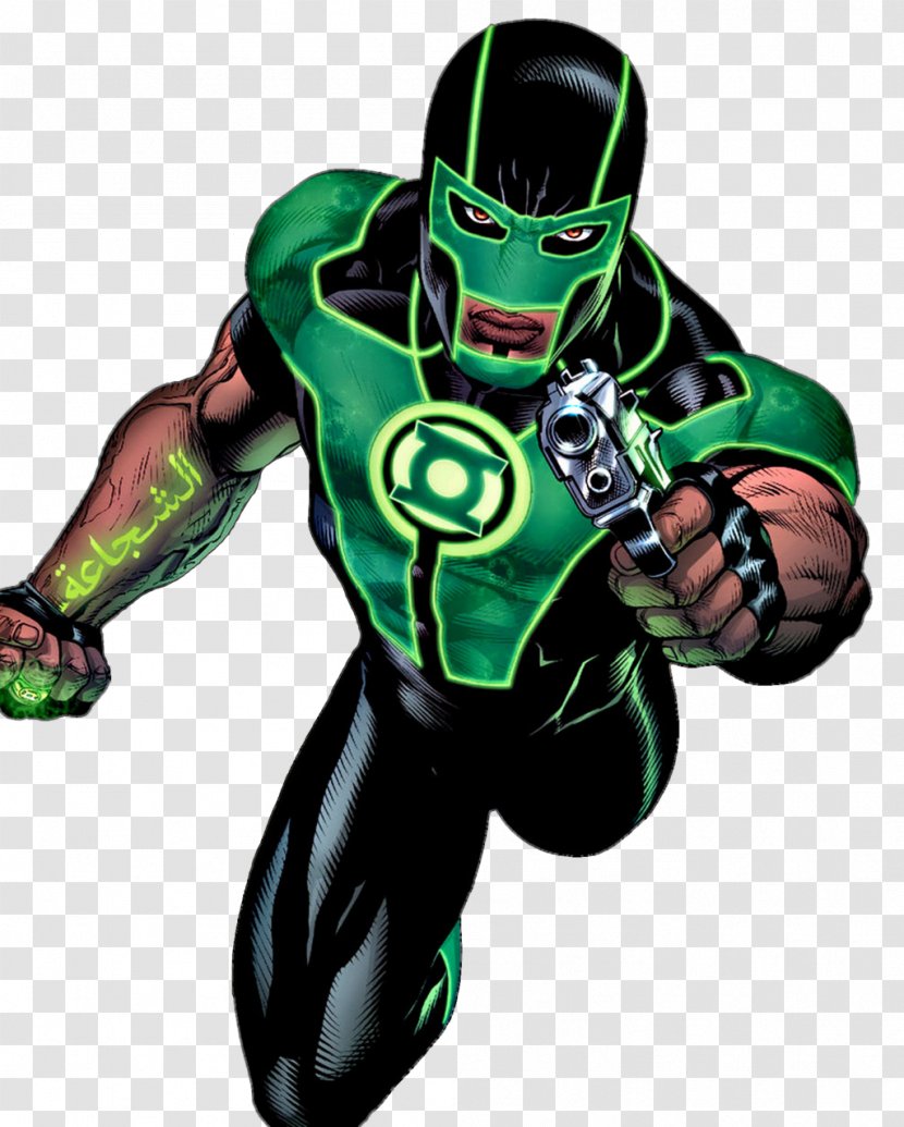 Green Lantern Corps Simon Baz Dearborn Comic Book - The Transparent PNG