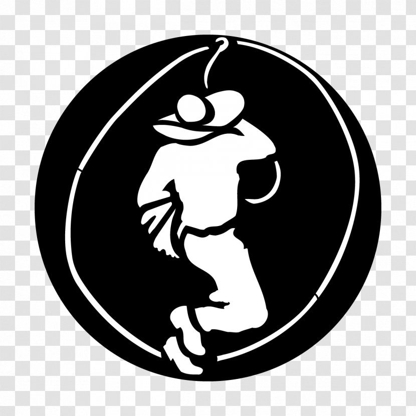 Circle Silhouette - Blackandwhite - Fictional Character Crescent Transparent PNG