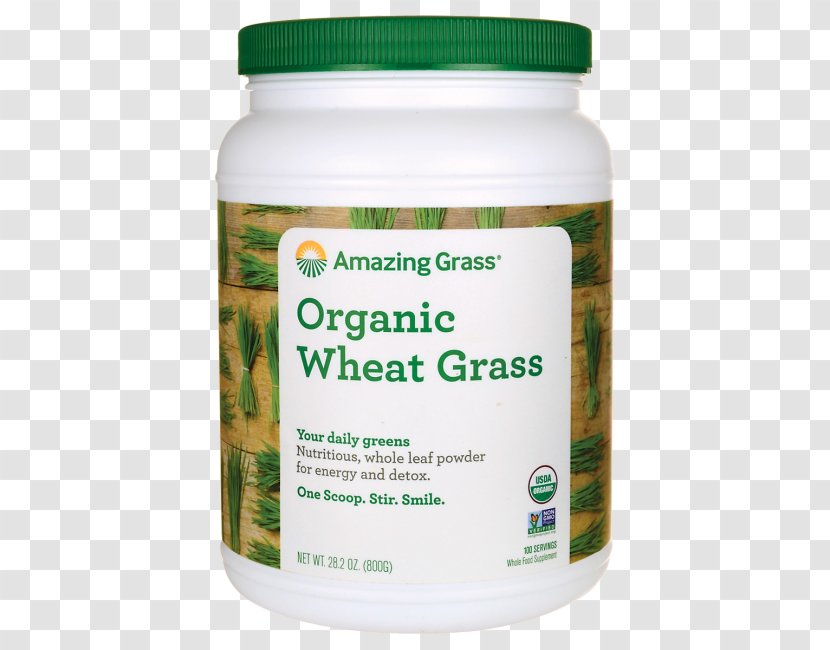 Organic Food Wheatgrass Juice Nutrient - Powder Transparent PNG