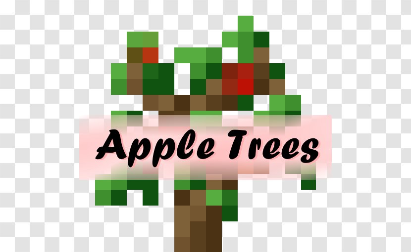 Minecraft Mod Golden Apple Tree - Text - Leaves Transparent PNG