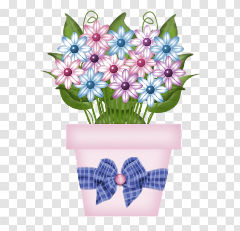 Flower Drawing Cartoon Plant Clip Art - Flowerpot - Potted Clipart Transparent PNG