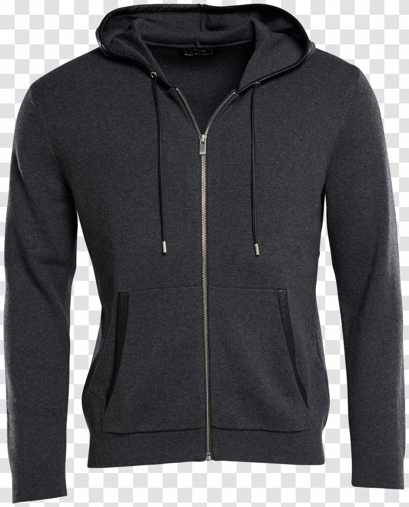 Hoodie Jacket Zipper Clothing - Black - New Arrival Transparent PNG