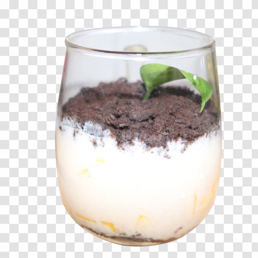 Milk Tea Cream Oreo - Irish - Broken Transparent PNG