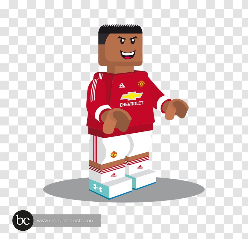 Lego Minifigure Manchester United F.C. Football Mania LEGO® Store Riem Arcaden - Toy Transparent PNG