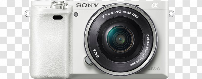 Sony α6000 α5100 Alpha 6300 Mirrorless Interchangeable-lens Camera - Canon Transparent PNG
