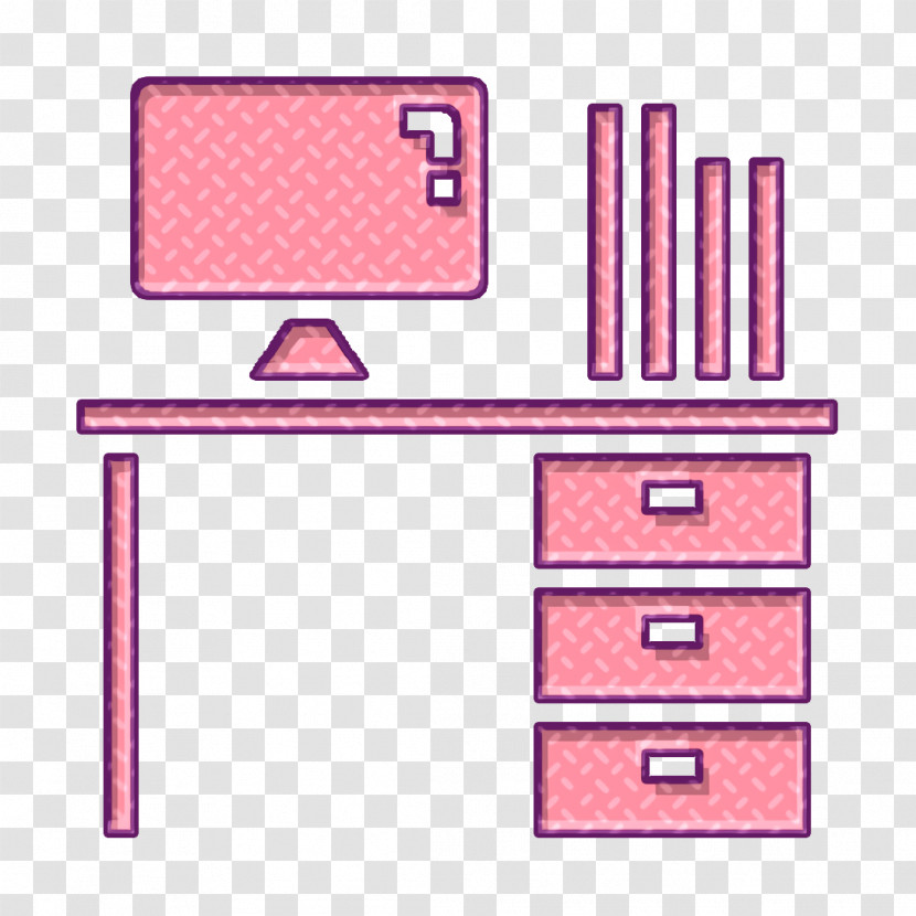Desktop Icon Desk Icon Office Stationery Icon Transparent PNG