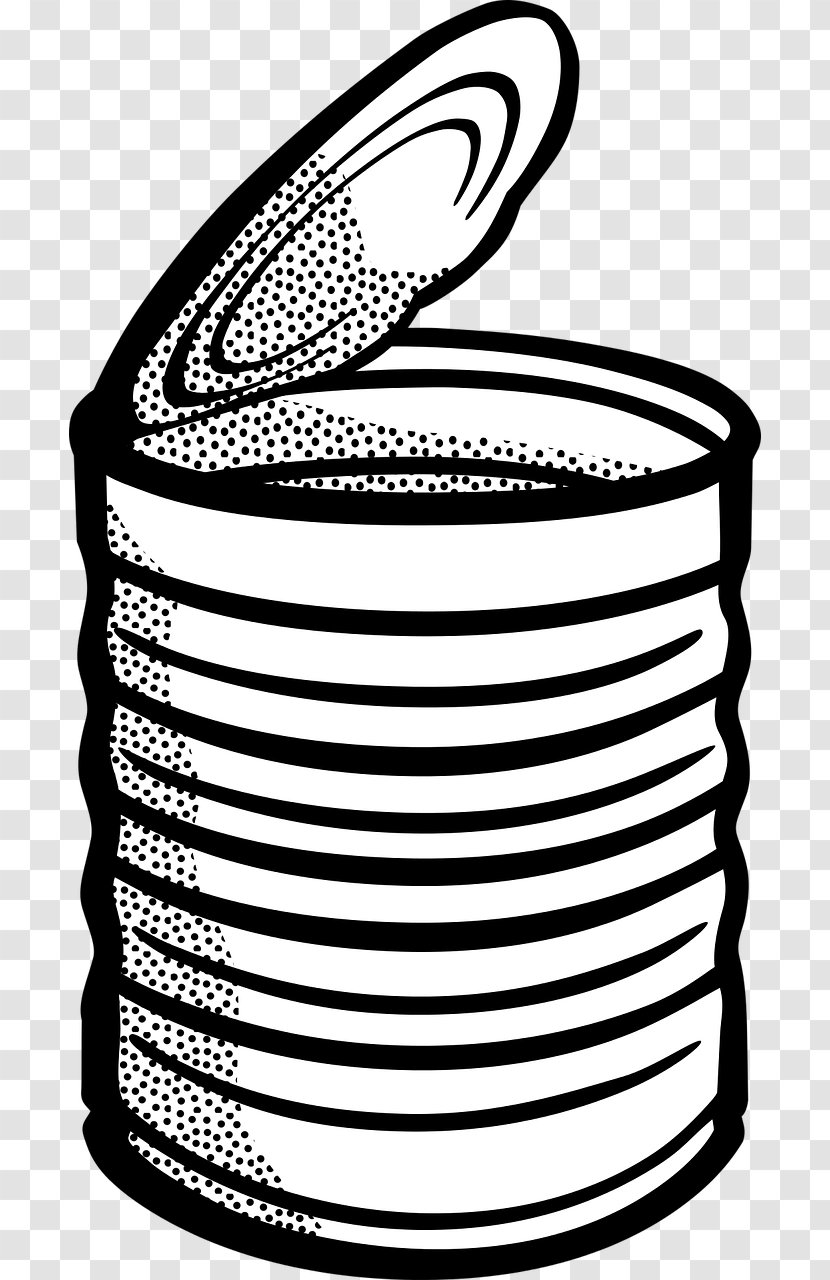 Tin Can Desktop Wallpaper Clip Art - Monochrome Photography - Tina Cliparts Transparent PNG