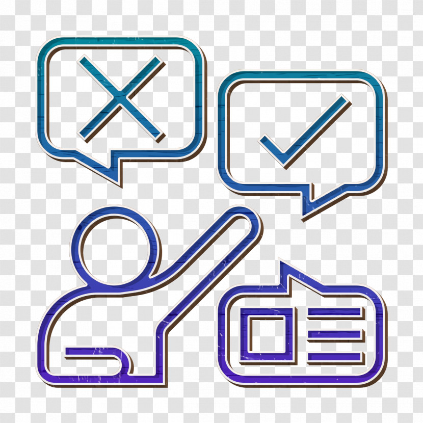 Expression Icon Communication Icon Opinion Icon Transparent PNG