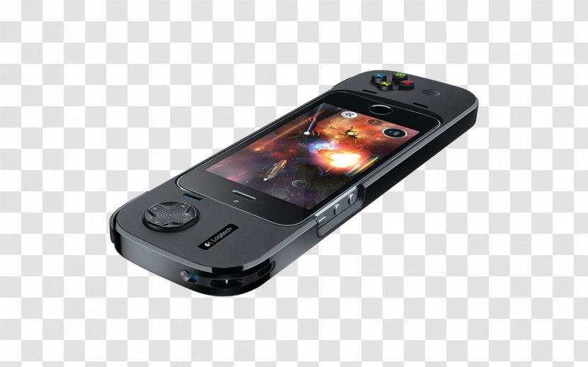 IPhone 5 Game Controllers Logitech PowerShell - Gamepad - Apple Transparent PNG