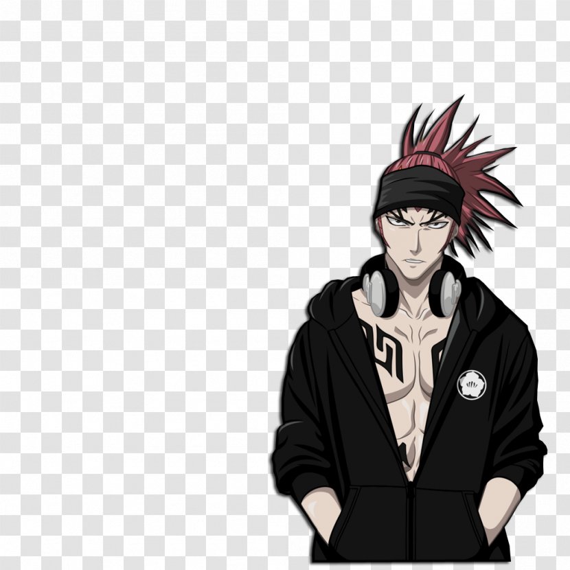 Renji Abarai Character Mask Drawing - Flower Transparent PNG