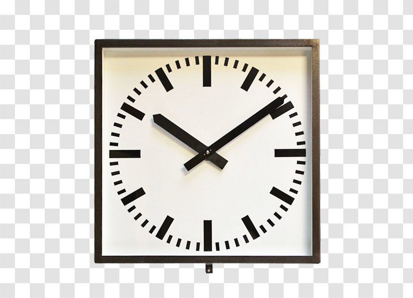 Station Clock Mondaine Watch Ltd. Quartz - Rectangle Transparent PNG
