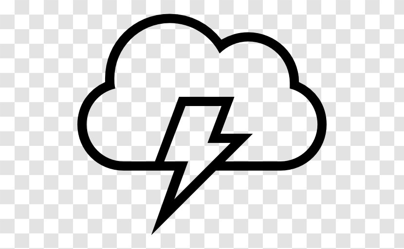 Weather Forecasting Thunderstorm Cloud - Heart - Haw Clipart Transparent PNG