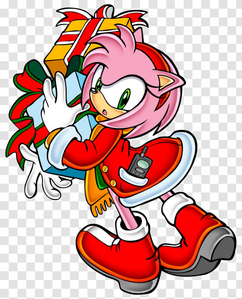 Sonic The Hedgehog Amy Rose Adventure CD Shadow - Frame Transparent PNG