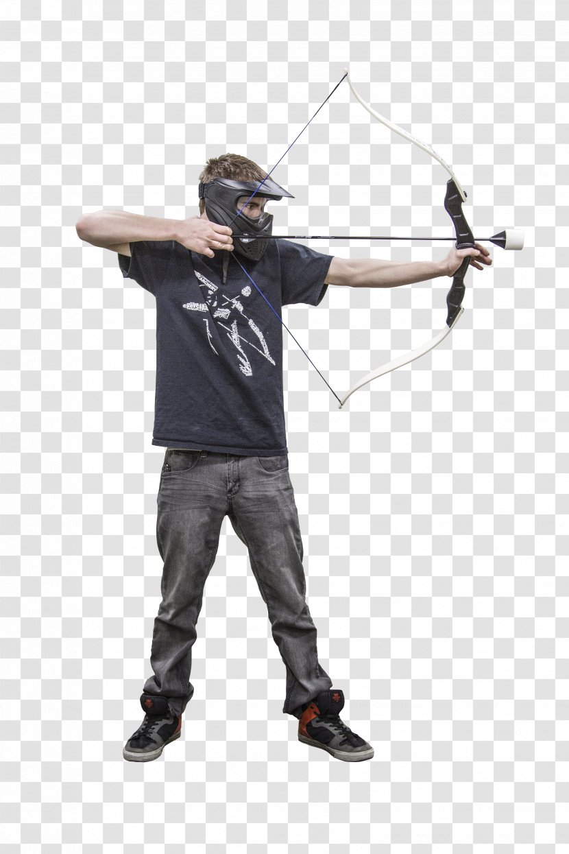 Bow And Arrow - Standing - Tshirt Sports Equipment Transparent PNG