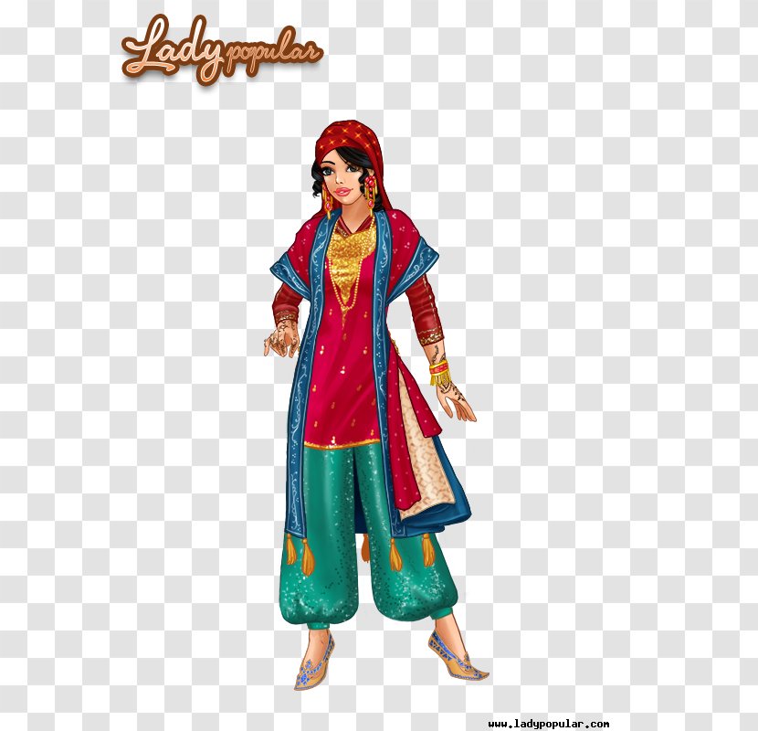 Lady Popular Fashion Dress-up Costume Game - Personal Identification Number - Aishwarya Rai Transparent PNG