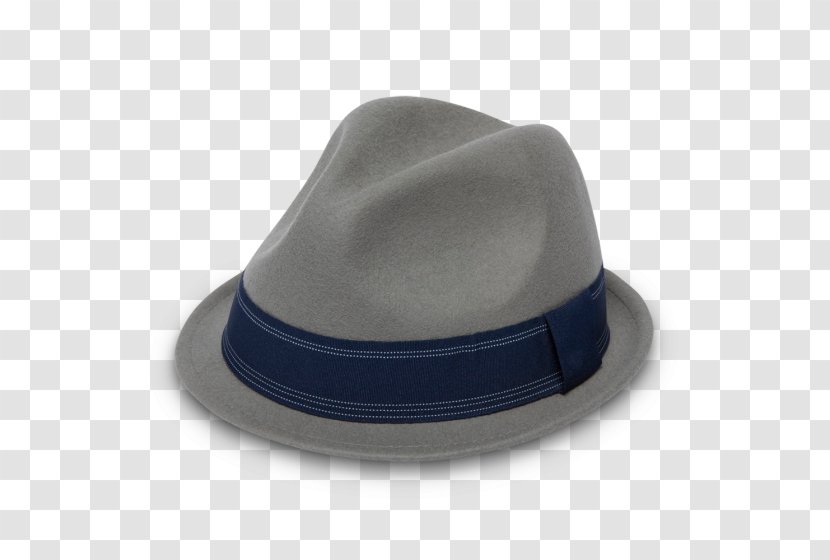 Fedora Cobalt Blue Product Design - Fashion Accessory Transparent PNG