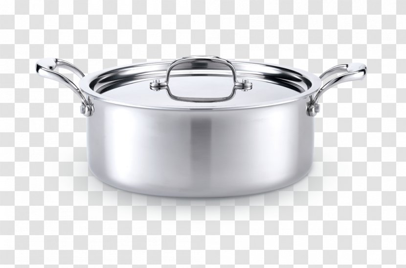 Cookware Stock Pots Kitchen Utensil All-Clad - And Bakeware - Steel Pot Transparent PNG