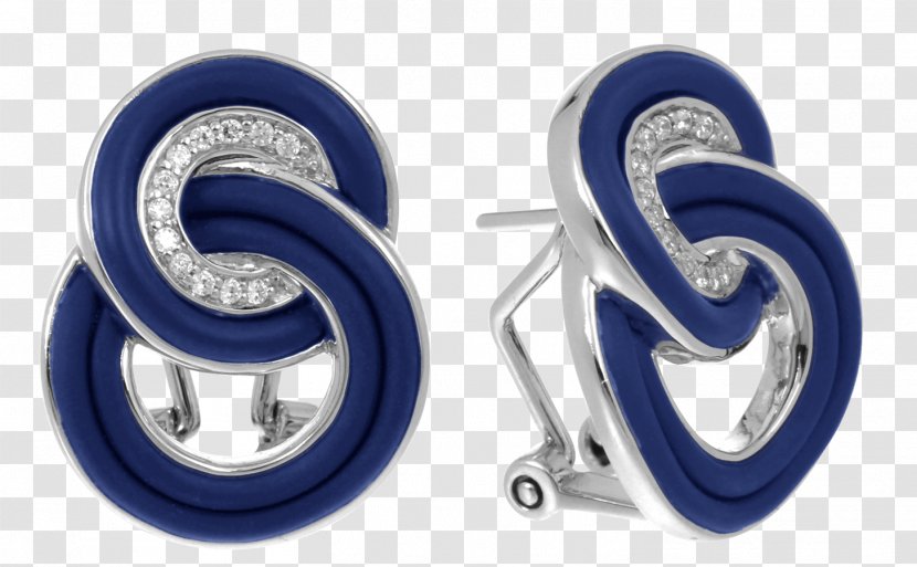 Earring Cobalt Blue Body Jewellery Transparent PNG