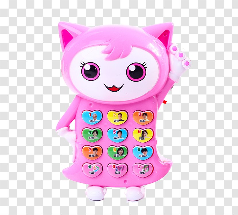 Telephone Toy - Doll - Little Cat Phone Toys Transparent PNG