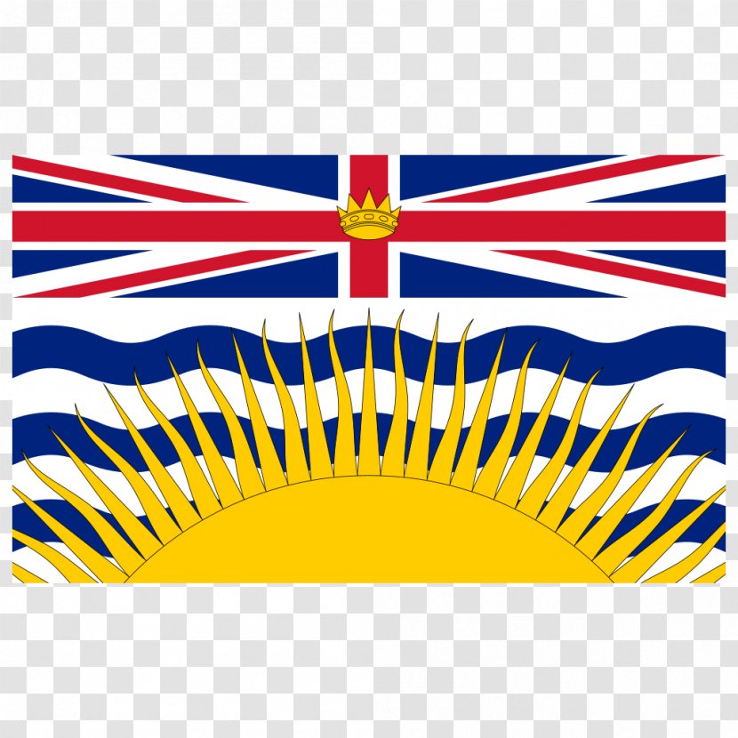 Flag Of British Columbia Province Canada Transparent PNG