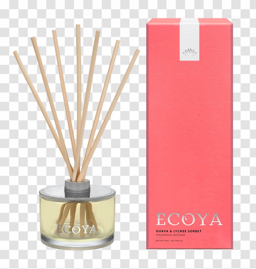 Ecoya Elderflower Cordial Candle Fruit Coconut - Vanilla - Lychee Transparent PNG