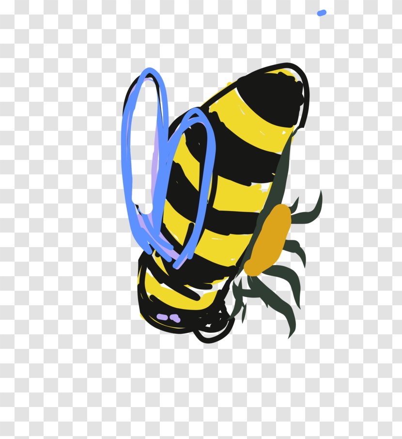 Honey Bee Illustration Clip Art Product Design - Wasp Transparent PNG
