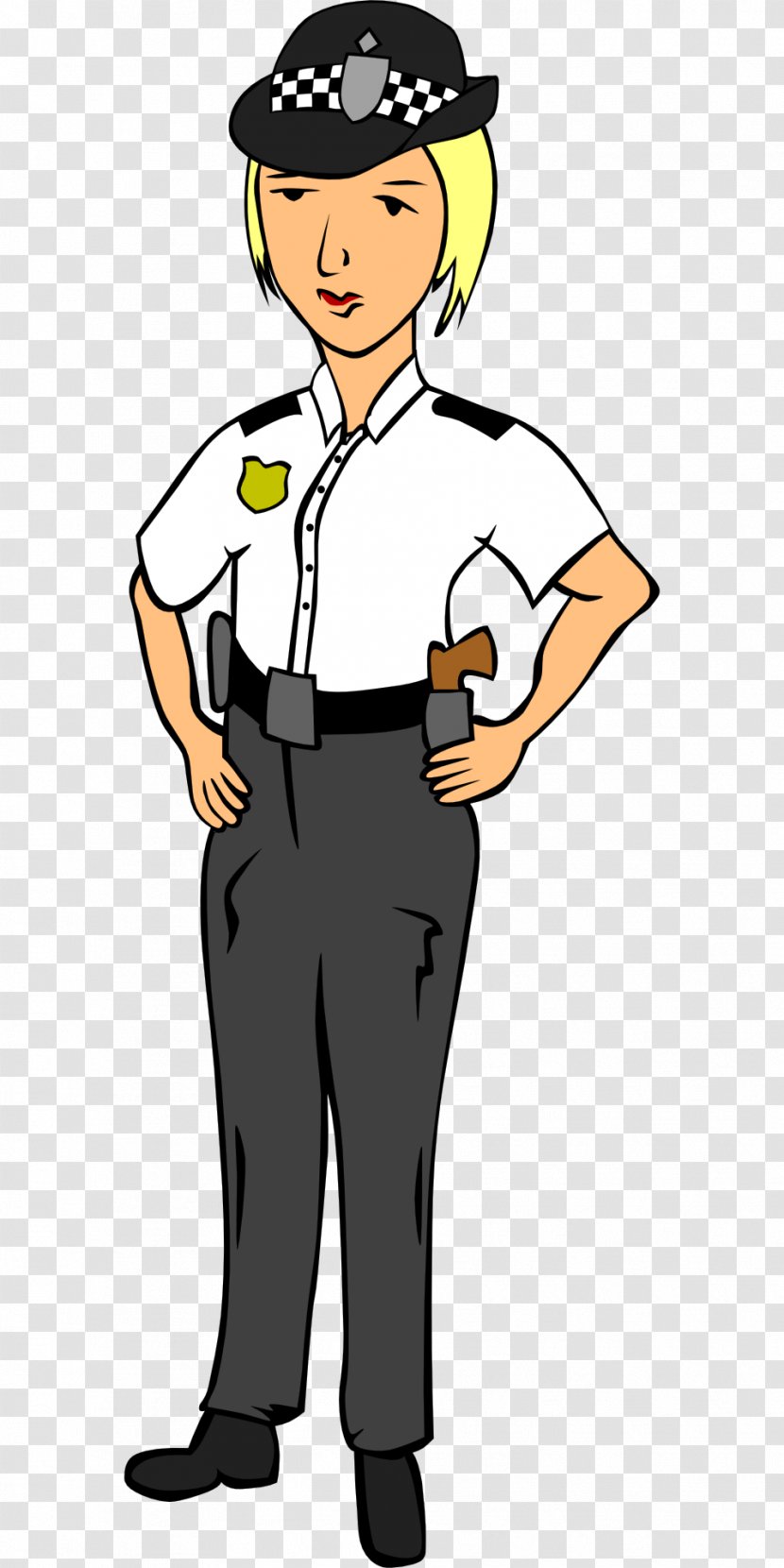 Police Officer Clip Art Openclipart Vector Graphics Transparent PNG