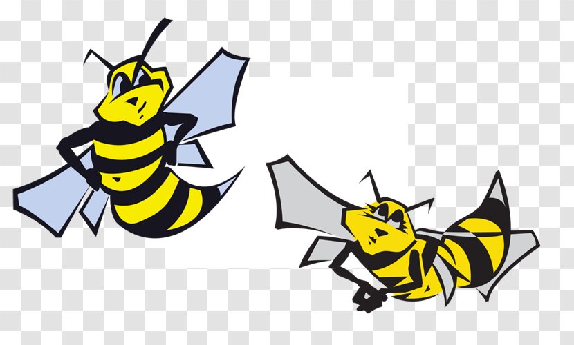 Honey Bee Cartoon Clip Art Transparent PNG
