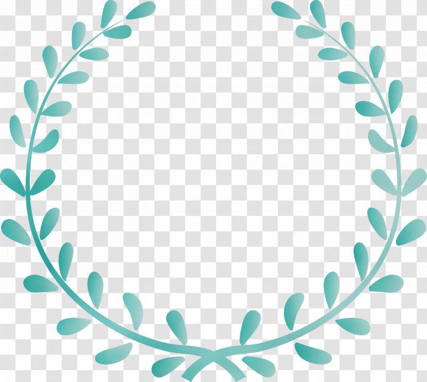 Green Leaf Plant Circle Transparent PNG