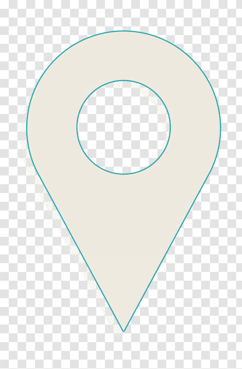 Navigation And Gps Glyph Icon Placeholder Icon Pin Icon Transparent PNG