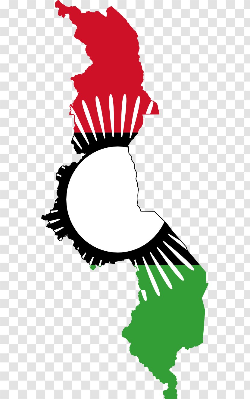 Flag Of Malawi Map National - Artwork Transparent PNG