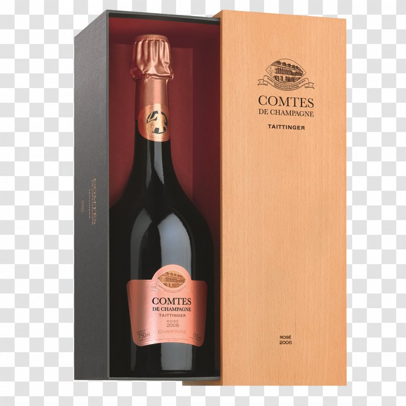 Champagne Rosé Sparkling Wine Chardonnay - Alcoholic Beverage Transparent PNG