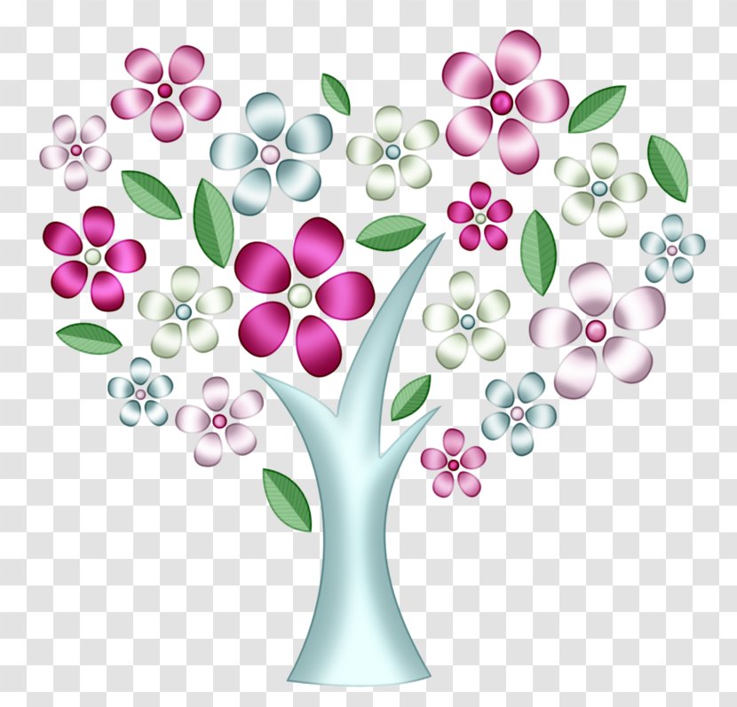 Tree Of Life Flower Clip Art - Lossless Compression Transparent PNG