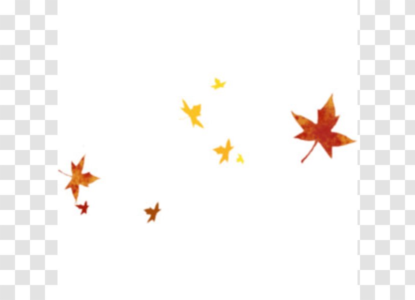 Autumn Leaf Color Clip Art - Windy Leaves Cliparts Transparent PNG