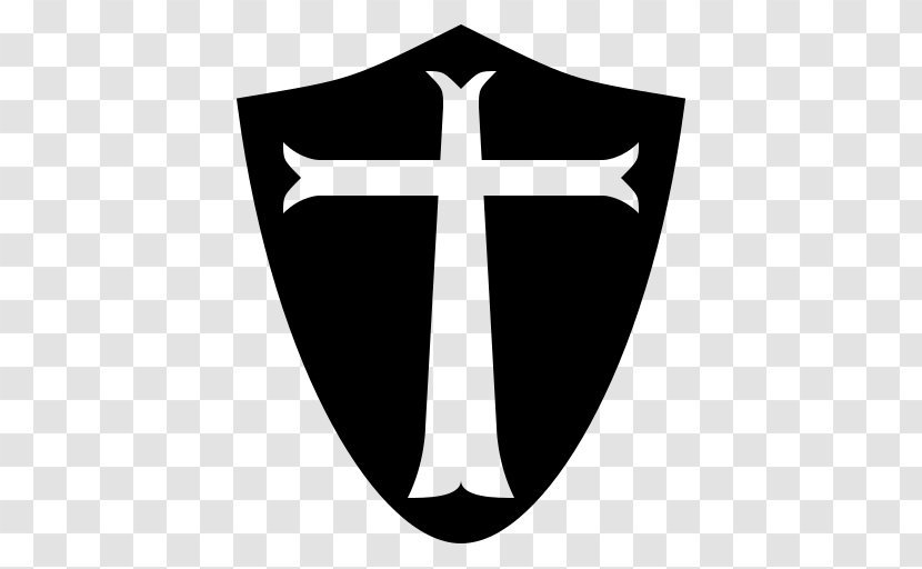 Knights Templar Shield - Knight Transparent PNG