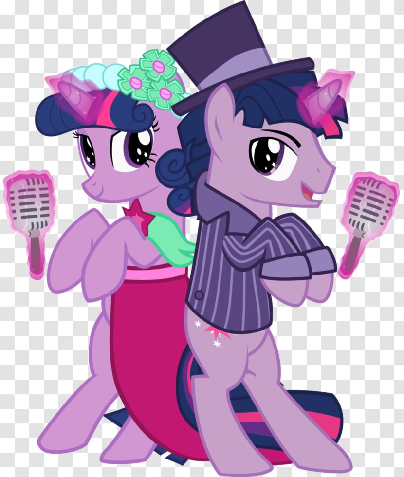 Twilight Sparkle Pony Princess Luna Applejack Sunset Shimmer - Flower - My Little Transparent PNG