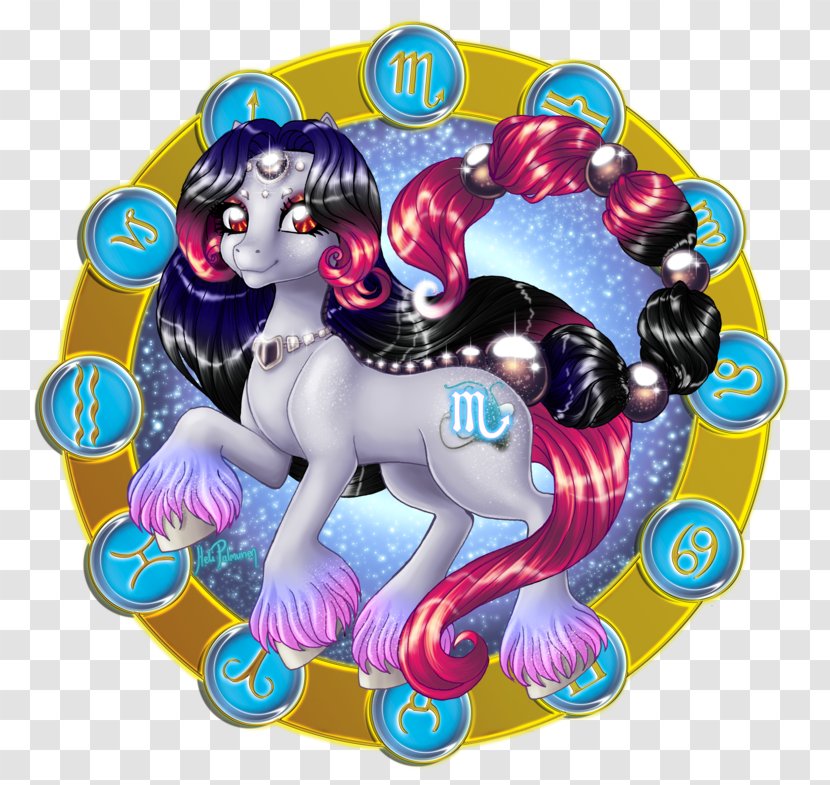 Princess Luna Pony Scorpio Zodiac Hello Kitty - Fictional Character Transparent PNG