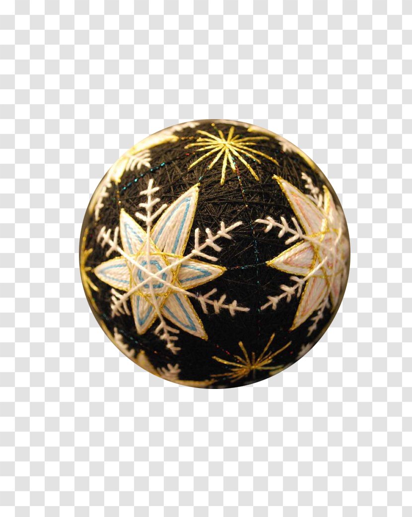 Japan Temari Embroidery Craft - Christmas Ornament - Balls Vector Snow Pattern Transparent PNG