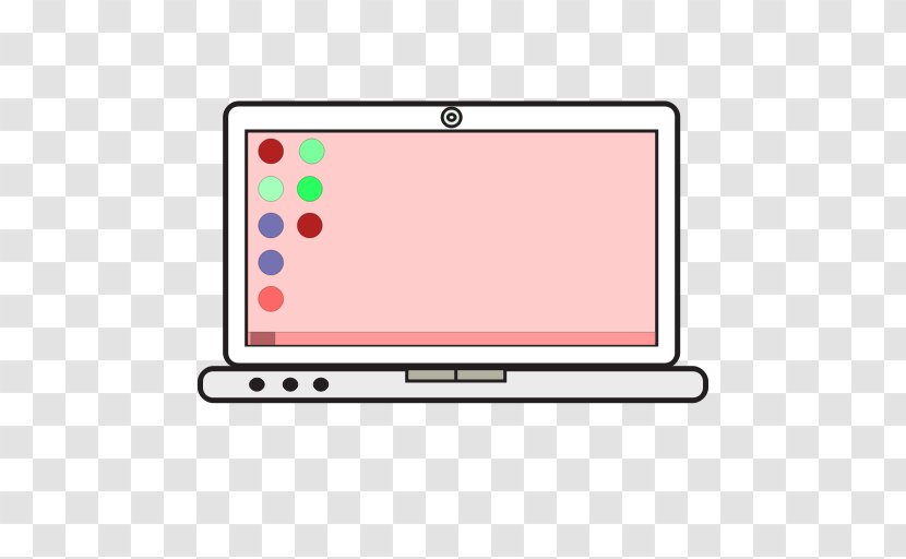 Laptop Personal Computer Monitor Icon - Ico - Cartoon Transparent PNG