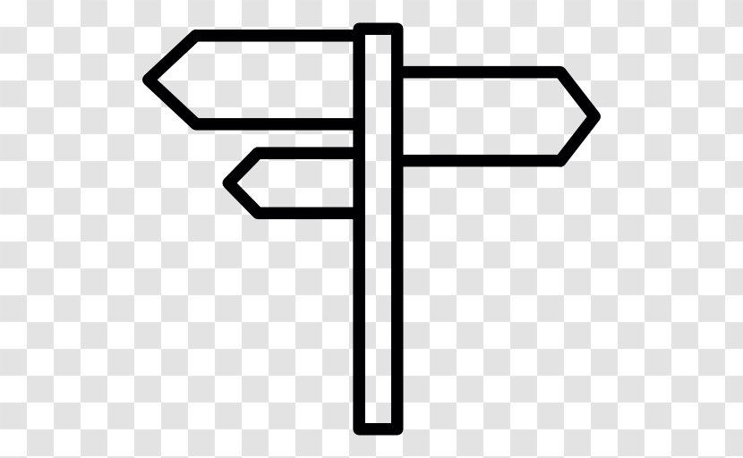 Direction, Position, Or Indication Sign Road Traffic - Rectangle - Direction Transparent PNG
