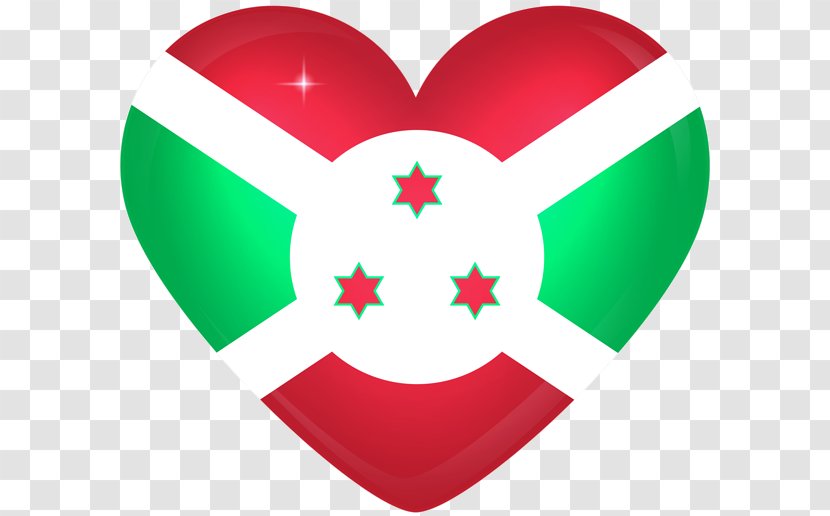Flag Of Burundi Flags The World National - Watercolor Transparent PNG