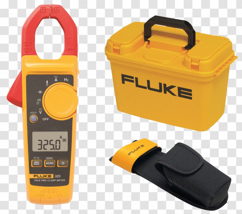 Current Clamp Fluke Corporation True RMS Converter Direct Alternating - Root Mean Square Transparent PNG