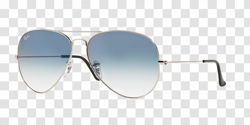 Aviator Sunglasses Ray-Ban Silver Mirrored - Large Lenses Transparent PNG